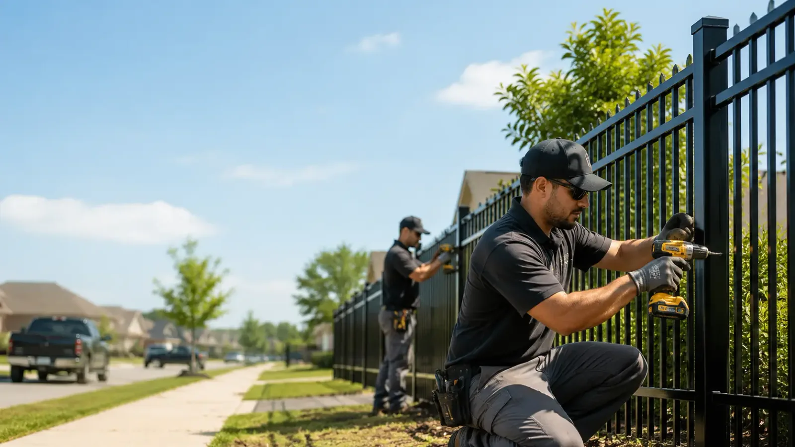 Metal Fence Installation in Sacramento, KY